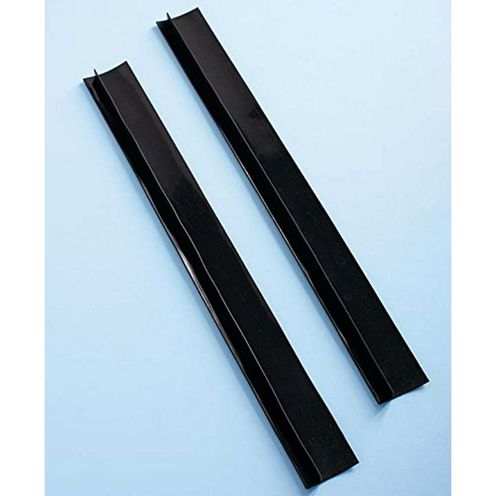 Sets of 2 Silicone Counter Gap Covers (Black)