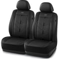 thumbnail image 1 of Fundas de asiento de coche impermeables de piel sintética de lujo de Skechers, 1 of 7