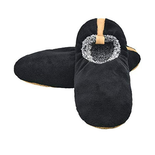 ALLBEST ALLBEST Mens Slipper Socks With Non Skid Bottoms, Warm