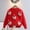 Red, variant on Spazoro Kids Girls Boys Sweaters, Thickening Crew Neck Casual Long Sleeve Warm Shirts for Child Girls Red Size 1-2T
