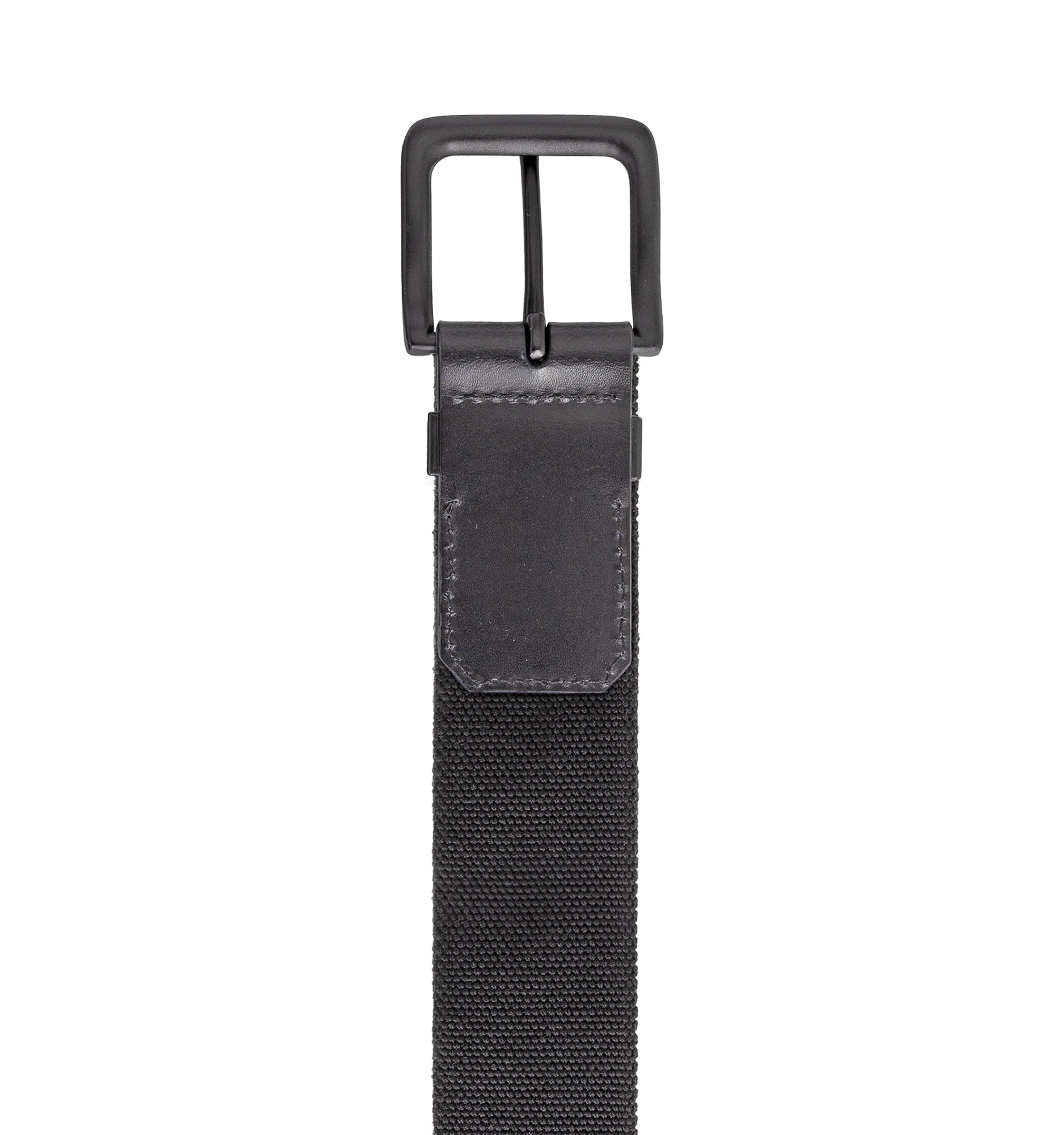 Men's Wrangler 38mm Stretch Webbing Belt with Leather Trim