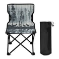 thumbnail image 2 of Outdoor Folding Chair 14.46x14.46x22.83 Inches, Camping Folding Chair Easy to Carry Ideal for Outdoor Picnics Camping Park Fishing Lovely Forest Animals, 2 of 8