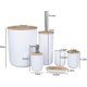thumbnail image 3 of 6 piece bathroom set, complete bathroom equipment - white, 3 of 5