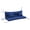 Navy Blue, variant on 4 Piece Swing Cushion Set, Tufted Bench Cushions & Throw Pillows, Indoor/Outdoor Replacement Bench Seat Pad, Back Cushion & 2 Pillows for Outdoor Furniture