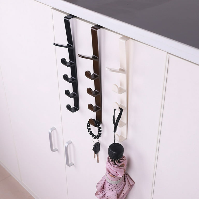 PerriRock 5 Hanger Rack(2 Pack)- Decorative Metal Door Hooks