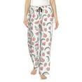 thumbnail image 2 of Goofa Fruit Printed Soft Pajama Pants for Women, Wide Leg Comfy Casual Lounge Yoga Pants-Small, 2 of 9