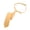 Gold, variant on Men’s 20”x2.75” Banded Poly Satin Solid Color Adjustable Windsor Pre-tied Tie, Multiple Colors Available