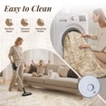 thumbnail image 5 of SIXHOME 2'x3' Entryway Rugs for Living Room Washable Rugs Vintage Distressed Medallion Carpet Rugs for Bedroom Dining Room Office Home Decor Beige, 5 of 6