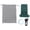 Green, variant on NFTIGB Magnetic Phone Camera Grip Bluetooth Shutter Remote 1/4in Screw Expandable Handle Portable Selfie Assistant Photography Mount 5.9in/15cm 0.5lb/225g for Video Shooting Smart Phones Black