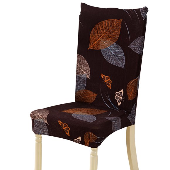 Protector de asiento de silla de taburete de hotel floral elástico combinado extraíble para todas las estaciones Scienceny JJ16126-06