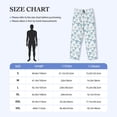 thumbnail image 4 of Balery Hand Drawn Turtle Pantalones de pijama para hombre, pijama ultraligero, pantalón de descanso-XX-Large, 4 of 6