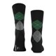 thumbnail image 3 of Calcetines de hombre Burlington - King, algodón, diseño de rombos, emblema del logotipo Negro/Gris/Verde 40-46, 3 of 4