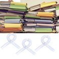 thumbnail image 1 of Bobinas De Encuadernación En Espiral De Pvc De 100 Piezas, Lomos De Encuadernación De Alambre Con Bucle De 48 Dientes De 12,7 Mm De DiáMetro, 4:1 Capacidad De Papel A4 De 90, 1 of 7