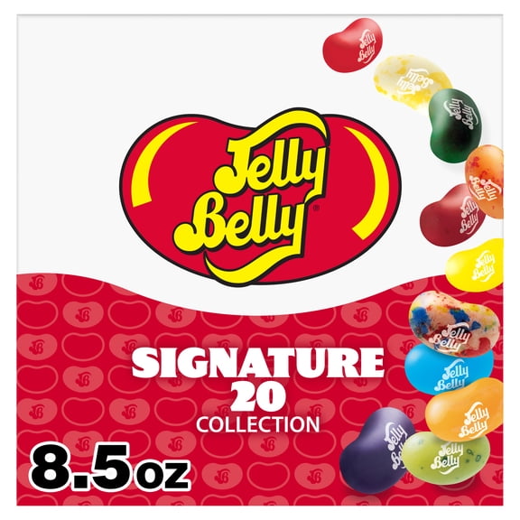 Jelly Belly Signature 20 Jelly Bean Collection - 8.5 oz Gift Box - Genuine, Official, Straight from the Source