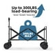 thumbnail image 4 of Carrito Vagon Plegable De Carga Multiusos Con Ruedas Camping negro, 4 of 8