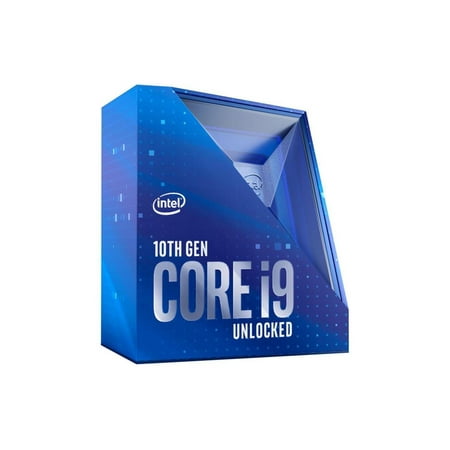 Intel - Core i9-10900K 10th Generation 10-core - 20-Thread - 3.7 GHz (5.3 GHz Turbo) Socket LGA1200 Unlocked Desktop Processor