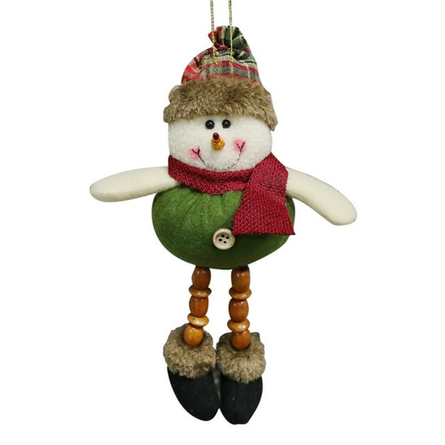Muñeco de peluche de Navidad Naiovety ornamento estilo de dibujos animados tipo A