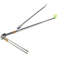 thumbnail image 1 of S SERENABLE Fishing Rod Stand Bracket Fishing Rod Ground Holder Telescopic Rod Never and Anti-corrosion with Ground Insert Fishing Rack Adjustable and Convenient to Use and Carry 1.5m, 1 of 8