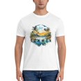 thumbnail image 5 of Graphic Tees Beach Summer Gildan Men's Short Sleeve T-Shirt 180g, 5 of 8