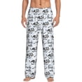 thumbnail image 2 of Lsque Cow With Fresh Milk Print Men's Pajama Pants, Lounge Pant - Comfortable Home Wear,Elastic Waistband, Stylish Design-Medium, 2 of 9