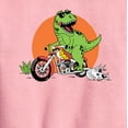 thumbnail image 2 of Instant Message - Trex Motorcycle - Toddler & Youth Crewneck Fleece Sweatshirt, 2 of 5
