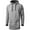 Gray, variant on Ma Croix Men's Premium Classic Standard Comfort Marled Fleece Zip Up Hoodie Sweater