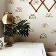 thumbnail image 2 of Retro Rainbow Peel and Stick Wall Decals, 2 of 5