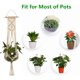 thumbnail image 3 of Colgador de plantas de encaje NQ macetero colgante hecho a mano para interiores y exteriores, 3 of 5
