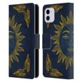 thumbnail image 1 of Head Case Designs Officially Licensed Haroulita Magick - Tarot - Mystical Gold Sun Moon Leather Book Wallet Case Cover Compatible with Apple iPhone 11, 1 of 6