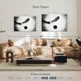 thumbnail image 4 of Elephant Stock Monochrome Hockey Wall Art - Horizontal Canvas Wall Art - Living Room Wall Decor - Sports Canvas - Black And Gray Decor - 39" x 26", 4 of 8