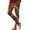 Coffee, variant on Thanksgiving Leggings For Women Maple Leaf Pumpkin Print High Waisted Tummy Control Graphic Funny Workout Gym Stretchy Yoga Pants,XXL,Navy