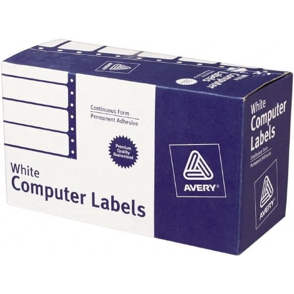Avery 1-15/16" x 4" White Paper Tape Cassette MPN:04022