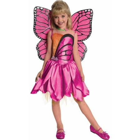 Barbie-Deluxe Mariposa Girls' Child Halloween