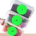 thumbnail image 5 of Hybsk 2 Inch Fluorescent Green Blank Target Pasters for Shooting 300 Adhesive Target Stickers Per Roll (Fluorescent Green), 5 of 5