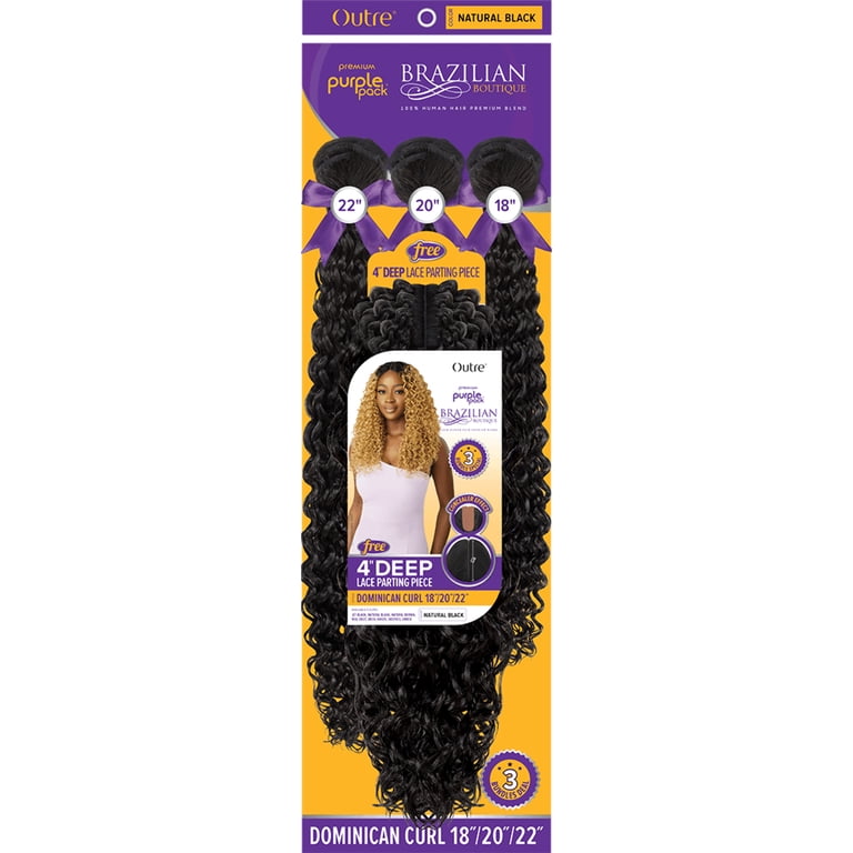 OUTRE - PURPLE PACK BRAZILIAN BOUTIQUE - DOMINICAN CURL 18