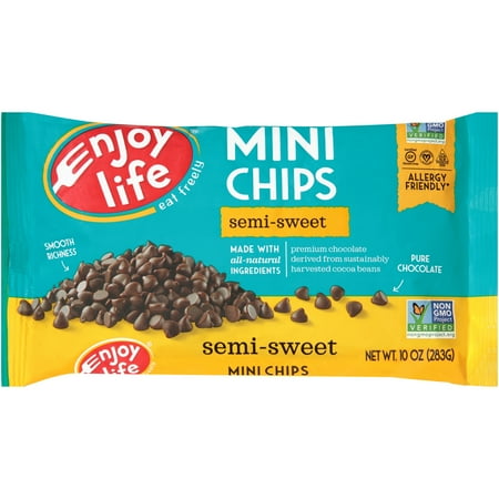 chips chocolate enjoy mini foods semi oz sweet allergy gluten ct friendly walmart