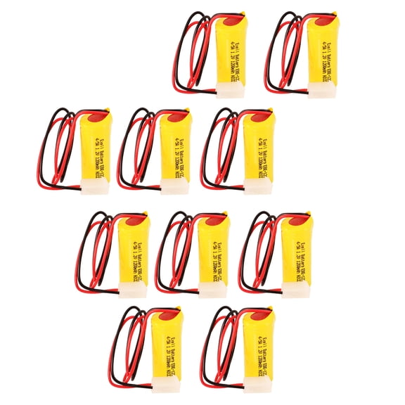10pc Exit Light Battery for Lithonia ELB0300 ELB1P201N1 ELB1P201N1 WHITE MOLEX
