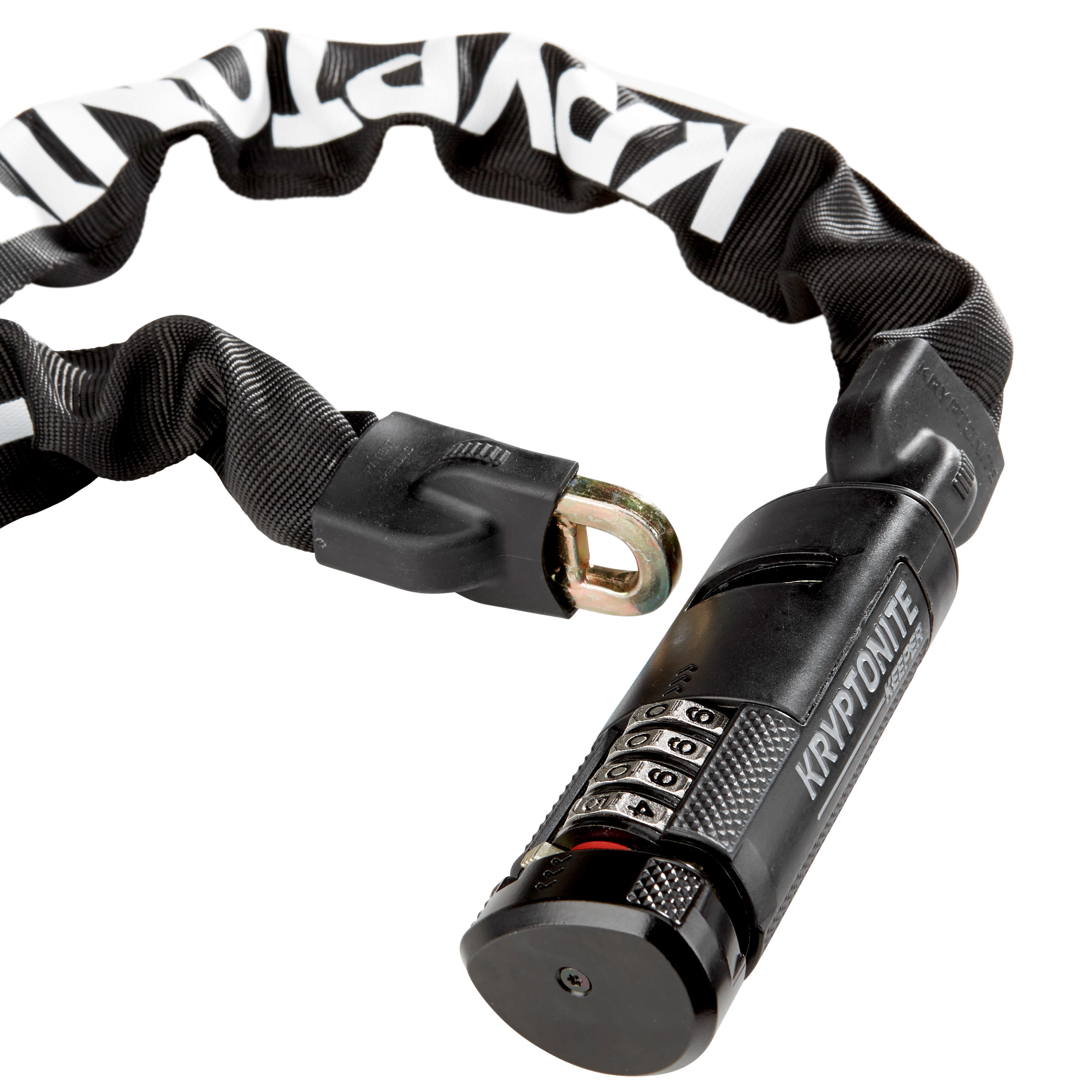Kryptonite Keeper 411 Combo Chain - Black - Sea Sports Cyclery & Outdoor, Hyannis, MA