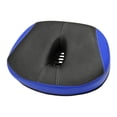 thumbnail image 2 of Asiento de bicicleta de gran tamaño sin nariz, sillín de bicicleta ancho para bicicletas eléctricas, cojín de asiento de bicicleta estática de ajuste Azul, 2 of 8
