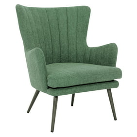 OSP Home Furnishings Jenson Chair, Green