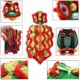 thumbnail image 5 of Chinese Lion Dance Dog Costume, Spring Festival Dogs Costume Clothes Hoodies Coat for Small Dogs, 5 of 7