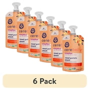 (6 pack) Cerebelly Organic Stage 2 Sweet Potato Peach Smoothie Baby Food, 4 oz Pouch