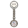 thumbnail image 1 of ASA Techmed Stainless Steel Nurse Lapel Clip Watch Unisex FOB Pocket Watch - Ideal Gift for Nurses, Medical Students, Doctors, Paramedics, More (White), 1 of 1