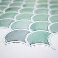 thumbnail image 2 of RoomMates TIL4571FLT Aqua Scallop Peel and Stick Backsplash, 2 of 6