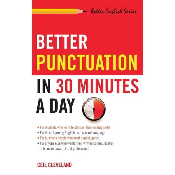 Better English Better Punctuation in 30 Minutes a Day, (Paperback)