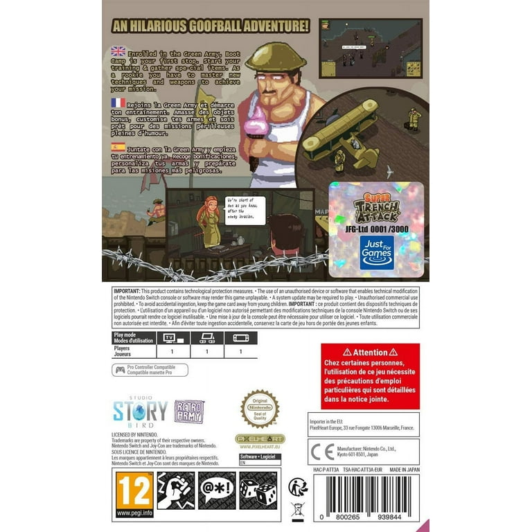 Super Trench Attack Nintendo Switch - Walmart.com