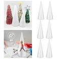 thumbnail image 3 of Hi,Fancy White Handmade Colored Painting DIY Hand Crafts Styrofoam Material for All 9.84 inch, 3 of 9