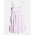thumbnail image 5 of No Boundaries Woven Sleep Dress, Women's size XS - XXL, 5 of 5