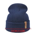 thumbnail image 4 of Gorro de Invierno para Hombre y Mujer Sunnimix Cálido Holgado Azul Marino, 4 of 4