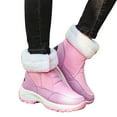 thumbnail image 3 of YLYL Women's Snow Boots Winter Water-Resistant Fur Lined Frosty Warm Anti-Slip Boot, 3 of 9